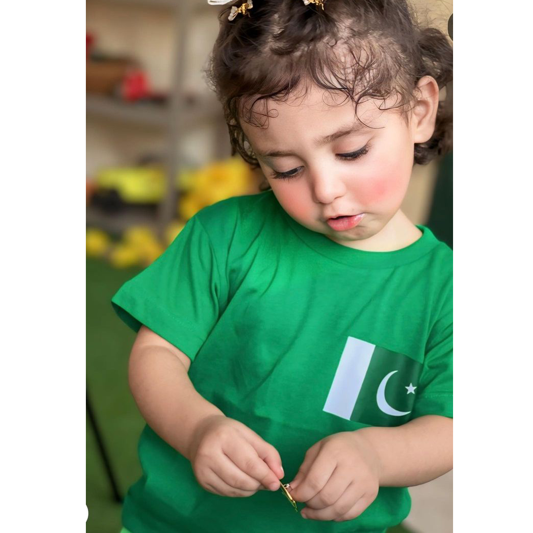 Green Pakistan Kids T-Shirt