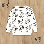 White Panda Kids Sweat Shirt