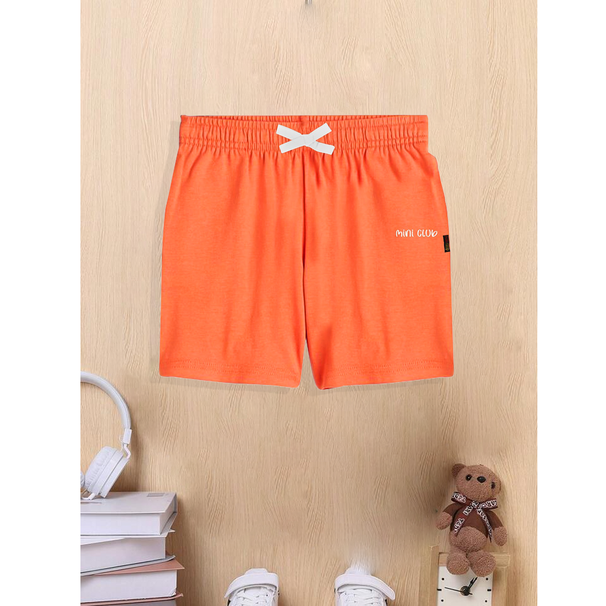 Orange kids summer shorts