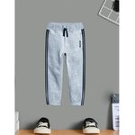 Grey 2 black stripes Trouser