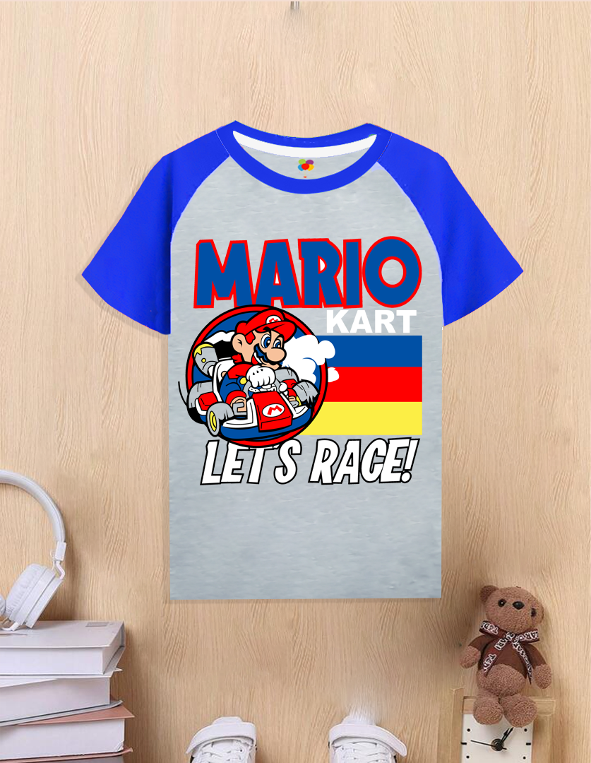 Lets race kids T-shirt