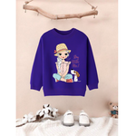 Purple Doll Kids Sweat Shirt