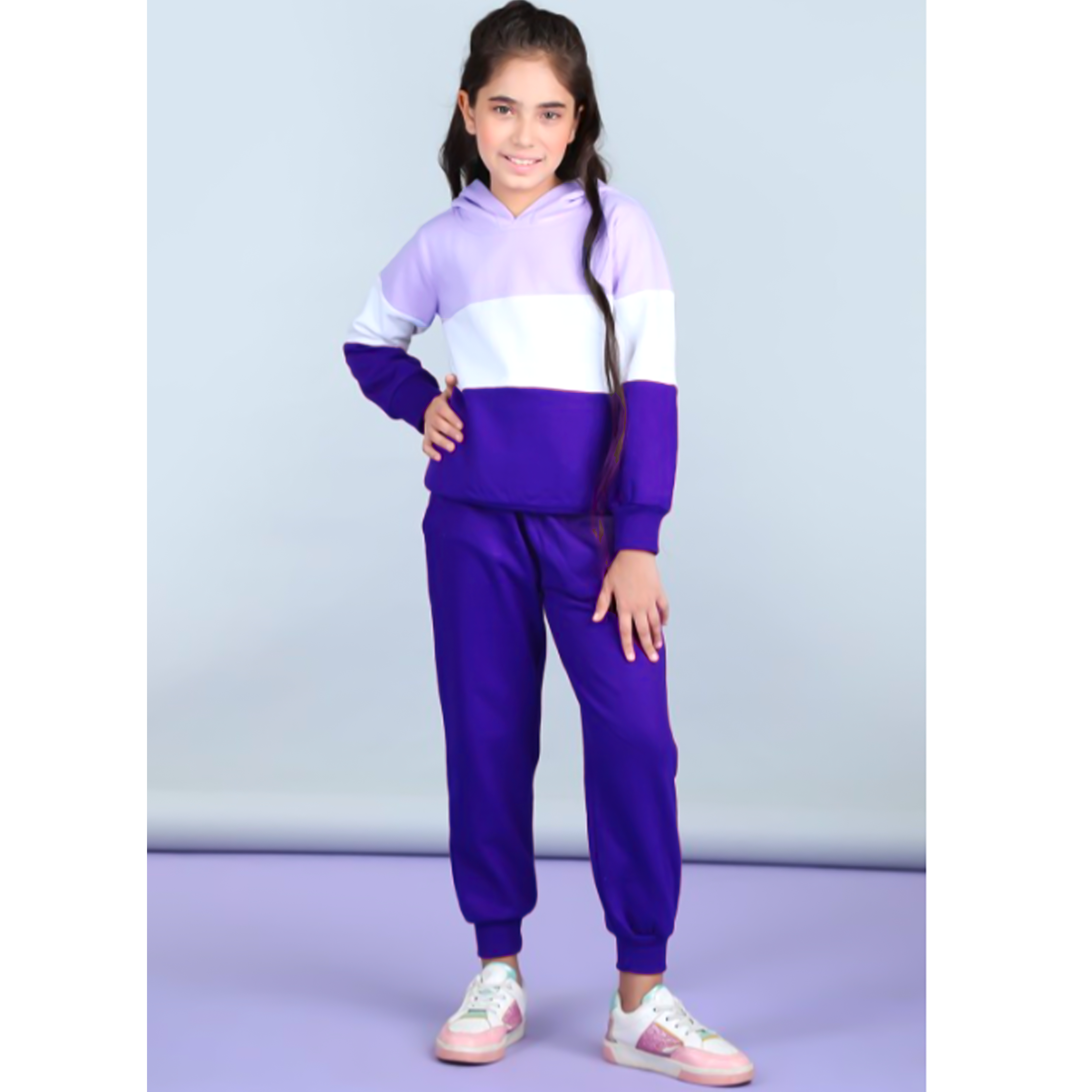 Joy Jump Girls Hoody & Trouser