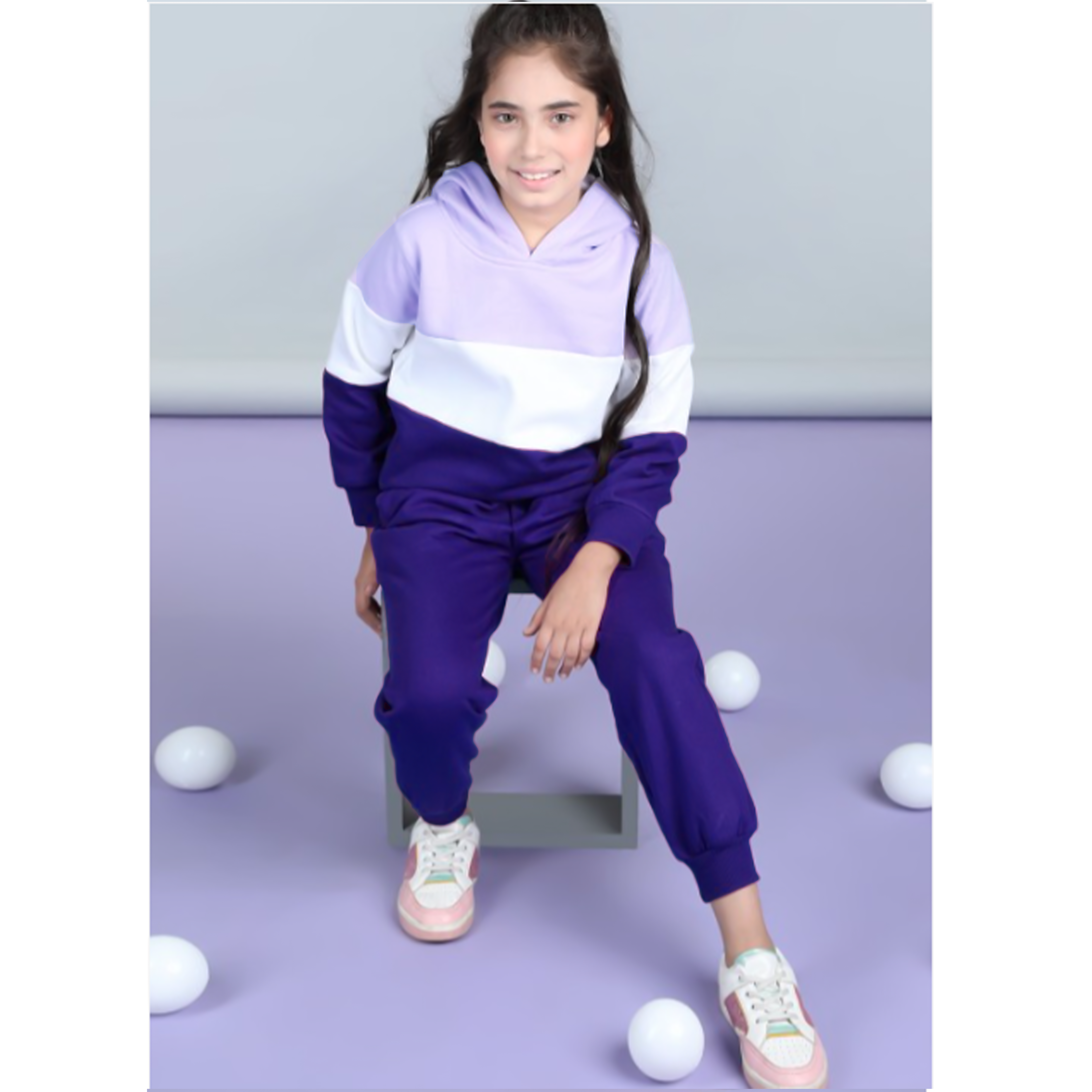 Joy Jump Girls Hoody & Trouser